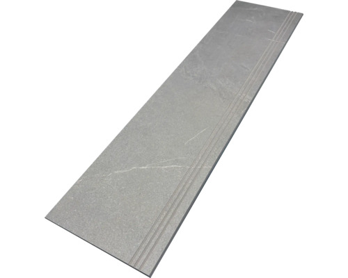 Šedá schodišťová dlaždice