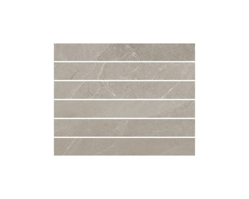 Několik podlahových dlaždic podlouhlého tvaru s mramorovým vzhledem