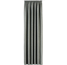 Šedý závěs s řasicí stuhou