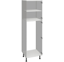 Kuchyňská vysoká skříň s policemi a nožičkami