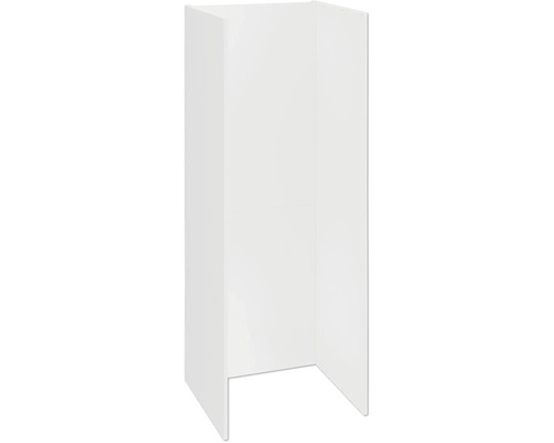 Bílý korpus koupelnové skříňky pro vlastní montáž