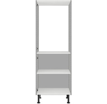 Regálový systém se třemi policemi a nohami