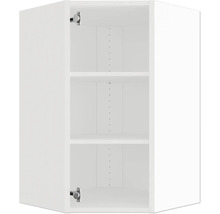 Otevřená kuchyňská závěsná skříňka se třemi přihrádkami