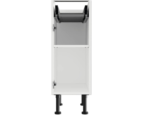 Kuchyňská spodní skříňka s výsuvným systémem a nožičkami