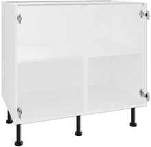 Spodní skříňka se dvěma přihrádkami a černýma nohama