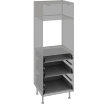 Kuchyňská skříňka s výsuvy pro uložení kuchyňských potřeb