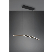 LED závěsné svítidlo se zakřiveným designem, zavěšené ze stropu