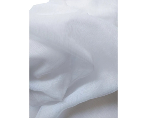 Bílá tkaná textilie