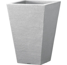 Čtvercový květináč z plastu