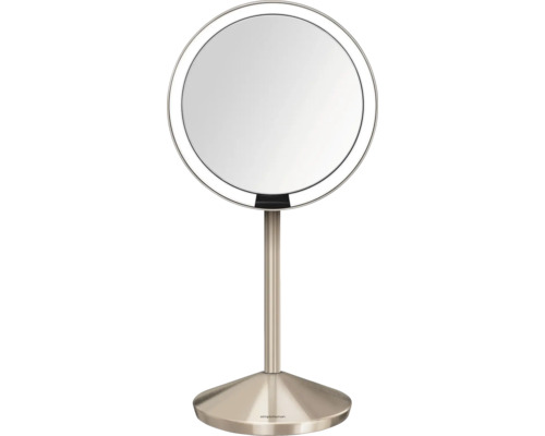 Simplehuman senzorové kosmetické zrcadlo s osvětlením na podstavci