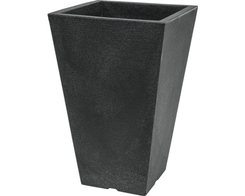 Čtvercový květináč z plastu