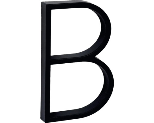 Zinkové písmeno "B" v „3D“ provedení RN.125V.B.CE Písmeno B z kovu