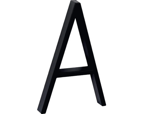 Písmeno A z kovu pro číslování domů