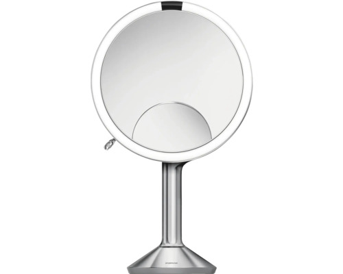 Kosmetické zrcadlo Simplehuman se senzorem a osvětlením na stůl