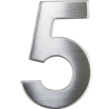 Domovní číslo 5 z kovu