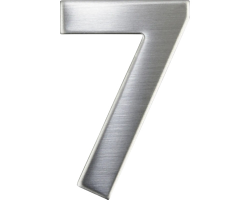Číslo domu 7 z kovu