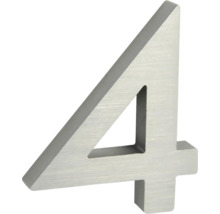 Číslo domu 4 z kovu