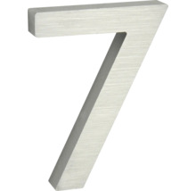 Číslo domu 7 z kovu