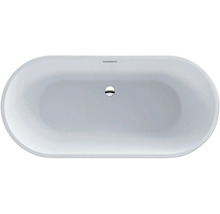 Volně stojící vana, oválný tvar, pohled shora