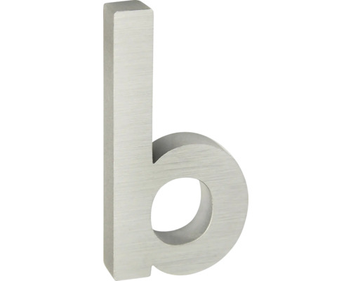 Číslo domu písmeno b z kovu