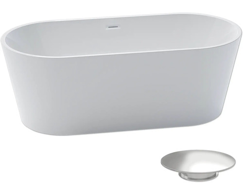 Volně stojící vana s odtokovou soupravou