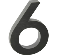 Číslo domu 6 z kovu