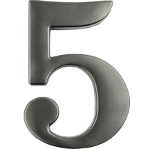 Domovní číslo 5 z kovu