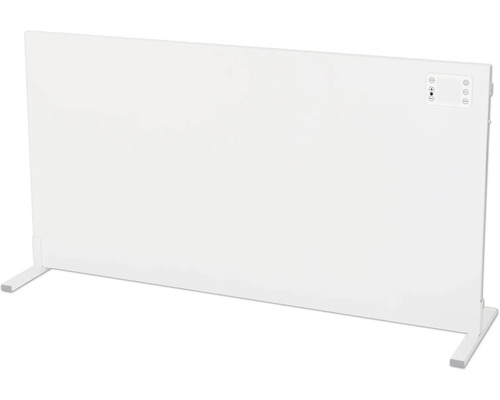 Infračervený topný panel Eurom Mon Soleil 600 67x125x12 cm 600 watt s Wi-Fi Bílý stojící ohřívač s ovládacími prvky