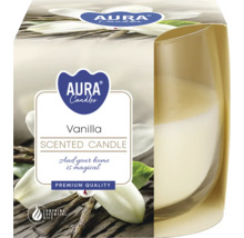 Vonné svíčky Aura Vanilla ve skle