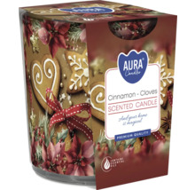 Aura Candles vonná svíčka skořice a hřebíček