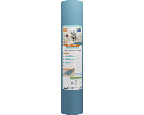 Podložka pod dřevěné a laminátové podlahy SELITAC pro 2 mm – 10 m² Role podložky pod laminát a parkety Selitac Pro