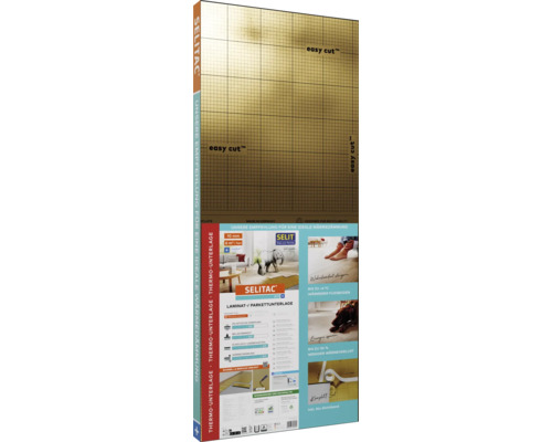 Podložka pod dřevěné a laminátové podlahy SELITAC pro+ 10 mm – 6 m² Balení podložky pod laminát a parkety Selitac