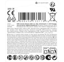 Informace a varování pro knoflíkové baterie Varta