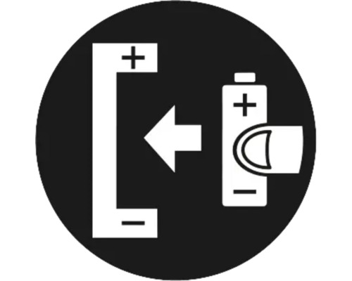 Symbol pro výměnu baterie