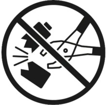 Symbol: Nemačkejte ani neničte křehké předměty