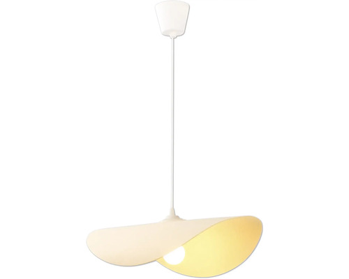 Závěsná lampa se zakřiveným stínidlem