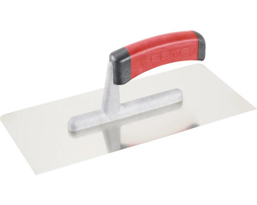Hladítko FESTA nerez gumová rukojeť Hladítko s plastovou rukojetí