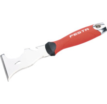 Škrabka Festa s víceúčelovou čepelí a ergonomickou rukojetí