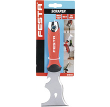 Škrabka Festa, 9 v 1, nerezová ocel, 76 milimetrů