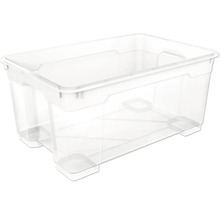 Průhledný plastový úložný box