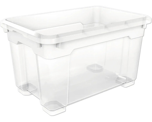 Průhledný plastový úložný box