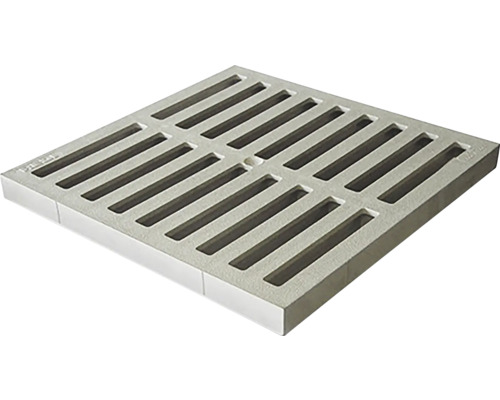 Čtvercová betonová uliční vpusť s mřížkou