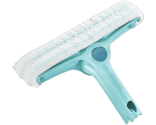 Stěrka na okna s čisticím návlekem a rukojetí