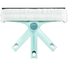 Stěrka na okna s otočnou rukojetí a návlekem na stírání