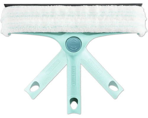 Stěrka na okna s otočnou rukojetí a návlekem na stírání