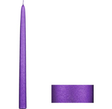 Dlouhá fialová svíčka