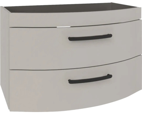 Koupelnová skříňka pod umyvadlo Devo Vena 2.0 šedá 80 x 50 x 38 cm VE2-SU2S80-1-F118L09 Skříňka pod umyvadlo se dvěma zásuvkami