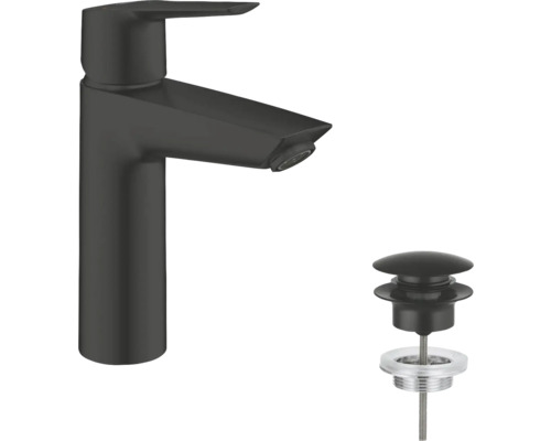 Umyvadlová baterie Grohe Quickfix Start M černá 237462432 Umyvadlová baterie s odtokovou soupravou