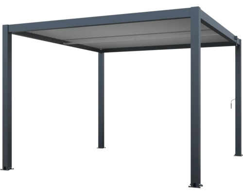 Pavilon s rámem a látkovou střechou do zahrady