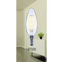 Svíčková žárovka s paticí E14 a 2700 Kelviny